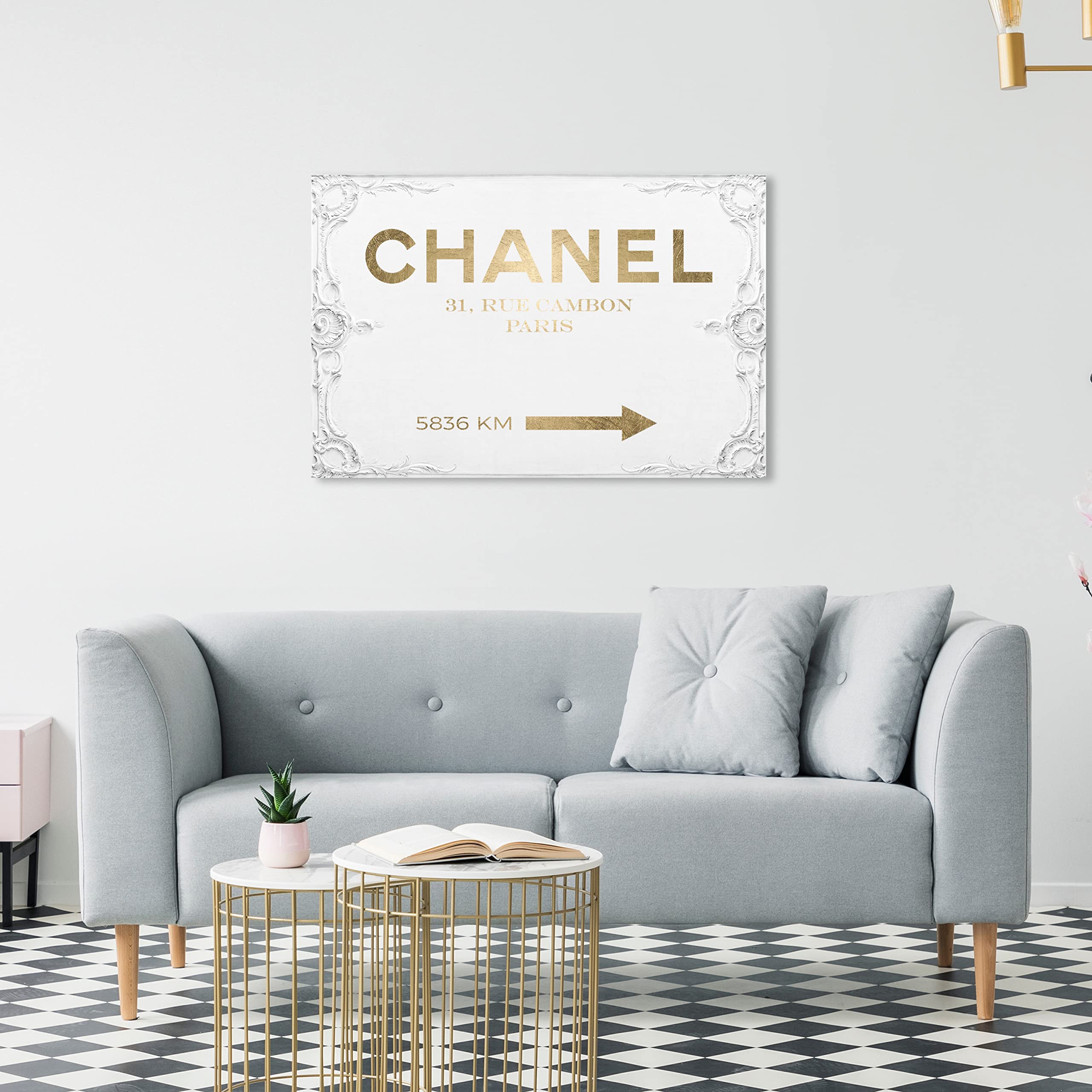 Amazon｜The Oliver Gal Artist Co. Oliver Gal 'Couture Road Sign